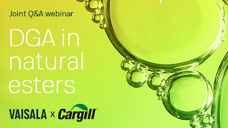 DGA in natural esters, pt 1 | Vaisala